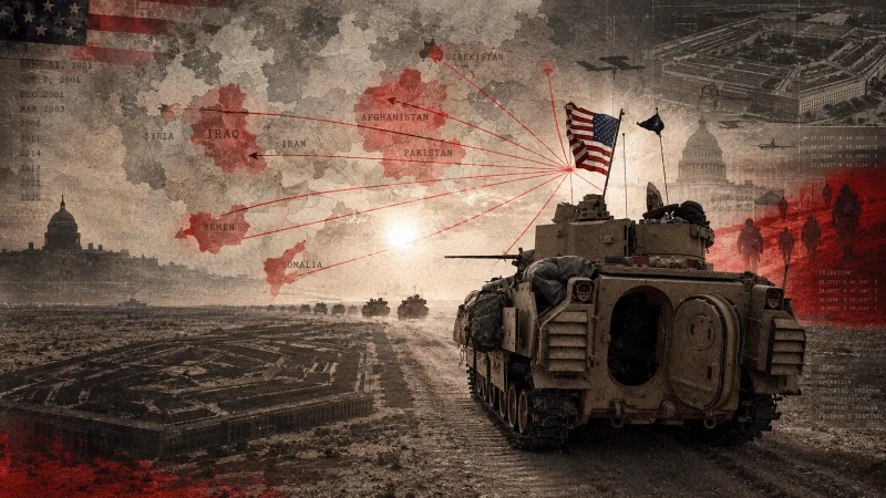 Desert Convoy War Map Collage