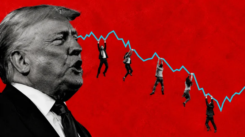 Trump and the Falling Market Line